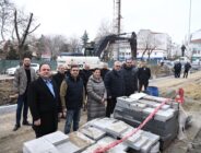 Milletvekili Aksal, Belediye Başkanı Helvacıoğlu ve İlçe Başkanı Kılınç, Keşan Kent Meydanı Projesi çalışmalarını inceledi