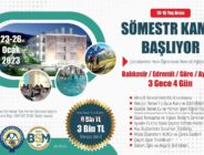Keşan Belediyesi’nin sömestr kampı 23-26 Ocak 2023 tarihlerinde gerçekleştirilecek