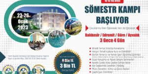 Keşan Belediyesi’nin sömestr kampı 23-26 Ocak 2023 tarihlerinde gerçekleştirilecek
