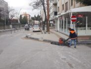 Hastane Caddesi’nde kaldırımlar engellilerin kullanımına uygun hale getirildi