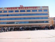 Keşan Belediyesi personelinden deprem bölgesine 500 bin TL destek..
