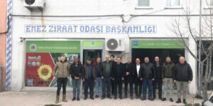 Enez Ziraat Odası’nda görev değişimi yapıldı