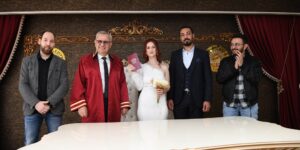 Gaziantepli depremzede çift, Keşan’da nikah kıydı