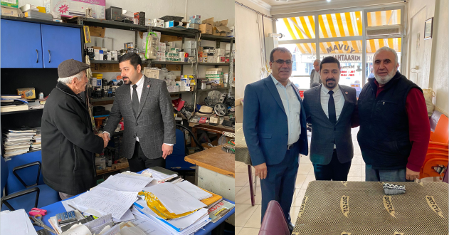 CHP Edirne Milletvekili Adayı Ahmet Baran Yazgan, Süloğlu ilçesini ziyaret etti