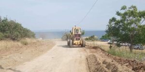 Enez – Sultaniçe Sahil yolu asfaltlanıyor