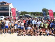 Yayla Sahili’nde ilk kez triatlon yarışmaları düzenlendi