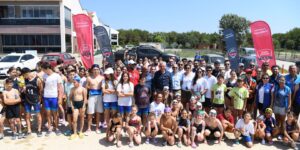 Yayla Sahili’nde ilk kez triatlon yarışmaları düzenlendi