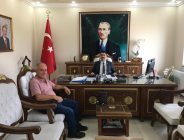 Enez AA muhabiri Ömer Çakıcı’dan Kaymakam Muhammed Emin Tutal’a ziyaret..