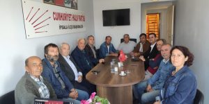 Çakır ve Özgen, CHP İpsala İlçe Başkanlığı’nı ziyaret etti