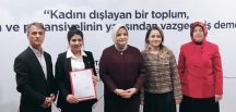 Enez Ak Parti Kadın Kolları Başkanlığına Pelin Akçura atandı