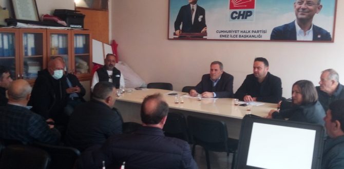 Enez CHP İl Genel Meclis Üyeleri Aday Adayları delege ile seçimini belirleyecek