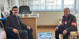 Kaymakam Tutal’dan, (AA) ve Halkın Sesi’ne ziyaret..