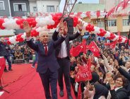 CHP’nin Seçim Bürosunun açılışı görkemli geçti..