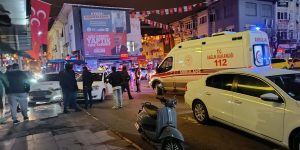 Keşan Tekel Meydanı’nda Kaza..