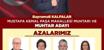 25 Yıllık Muhtar Bayramali Kalfalar Tekrar Aday..