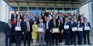 Keşan Belediye Başkanı Mehmet Özcan, mazbatasını aldı