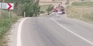 Keşan-Enez Karayolu’nda Kaza..