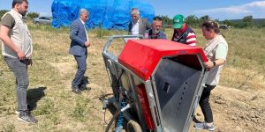 Mobil küçükbaş hayvan yıkama makinesi hizmete girdi