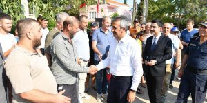 Vali Yunus Sezer, Yenice ve Abdurrahim Köylerini ziyaret etti..