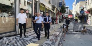 Keşan Çarşı Sokakları Yenileniyor..