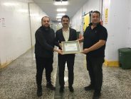 Enez Kaymakamı Muhammed Emin Tutal’dan Eserler Gıda’ya Teşekkür Belgesi..