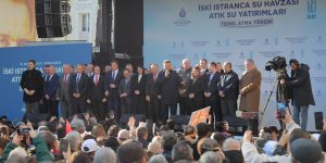 İSKİ Istranca Su Havzası Atık Su Yatırımları Temel Atma Töreni gerçekleştirildi