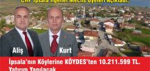 İPSALA’NIN KÖYLERİNE KÖYDES’TEN 10.211.599 TL. YATIRIM YAPILACAK
