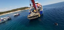 Saros’a Batırılan Tank, Dalış Turizmine Hizmet Edecek, Bölgeye Renk Katacak