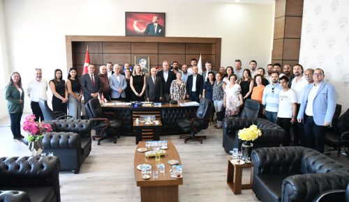 CHP Heyetinden Keşan Belediye Başkanı Mehmet Özcan’a Ziyaret