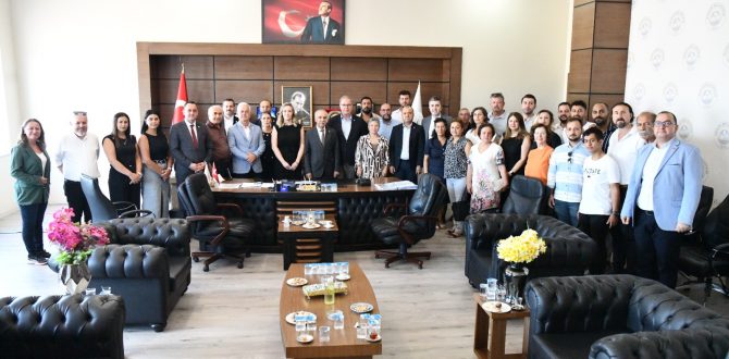 CHP Heyetinden Keşan Belediye Başkanı Mehmet Özcan’a Ziyaret