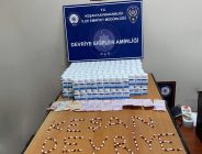 Keşan’da 16 bin 744 adet uyuşturucu hap ele geçirildi