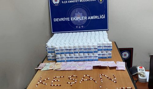Keşan’da 16 bin 744 adet uyuşturucu hap ele geçirildi
