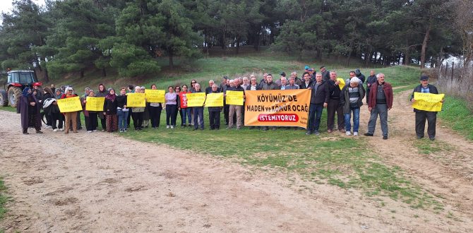 Lalacık Köyü’nün Yaşam Alanı Patlatmalı Maden Projesiyle Tehdit Altında