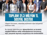 Ekonomik krizin yükünü vatandaşımıza değil, belediye bütçemize yükledik.