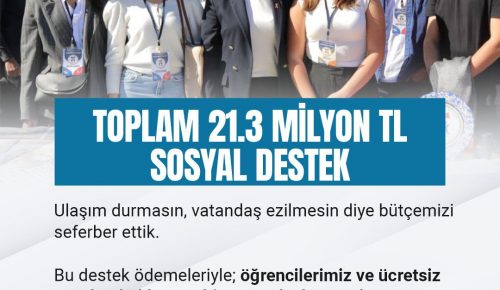 Ekonomik krizin yükünü vatandaşımıza değil, belediye bütçemize yükledik.