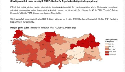 TÜİK’in verilerine göre Edirne, %14,5 yoksulluk oranıyla Türkiye’nin en yoksul üç ilinden biridir.