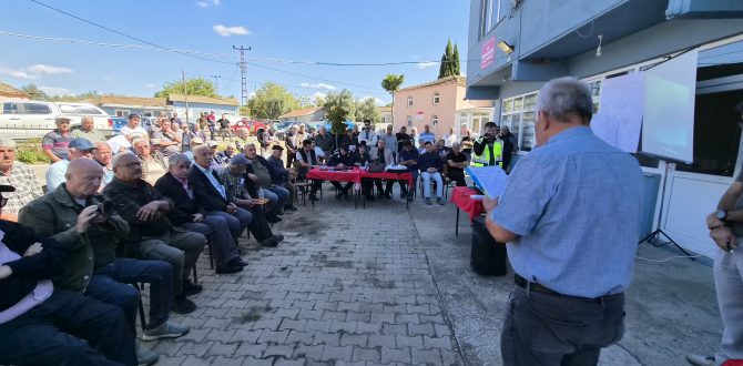 ŞEHİTLER KÖYÜ’NDE BENTONİT OCAĞI KAPASİTE ARTIŞINA KÖYLÜLERDEN İTİRAZ