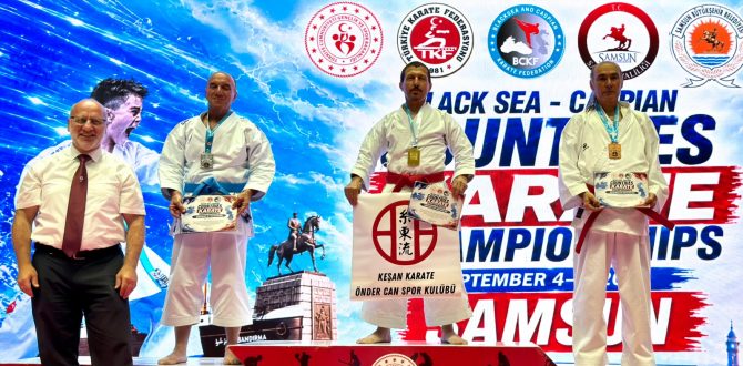 KARADENİZ–HAZAR ÜLKELERİ KARATE ŞAMPİYONASI’NDA ÖNDER CAN SPOR KULÜBÜ’NDEN 3 MADALYA
